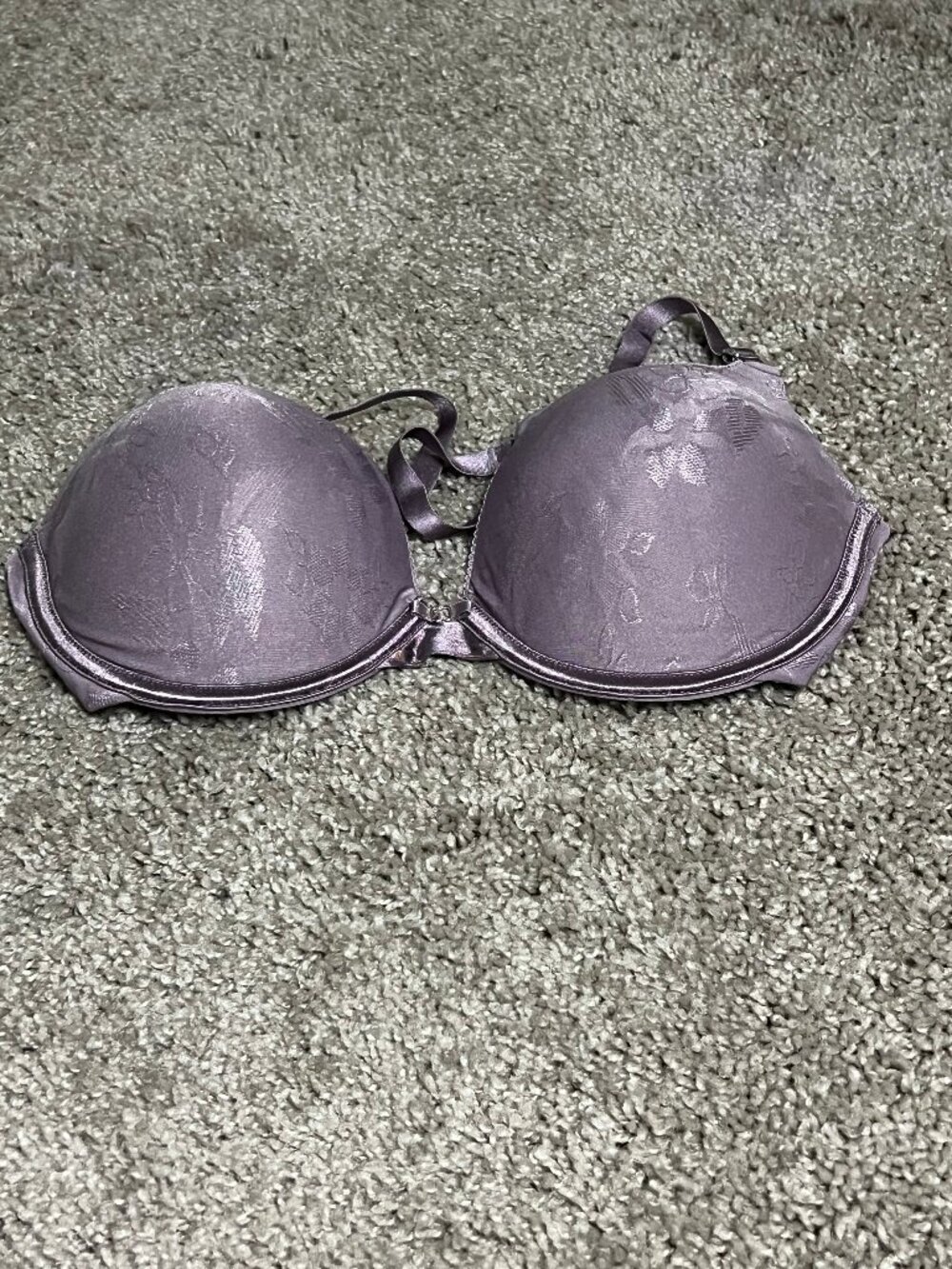Lily of France Ego Boost Push Up Bra Purple 38B